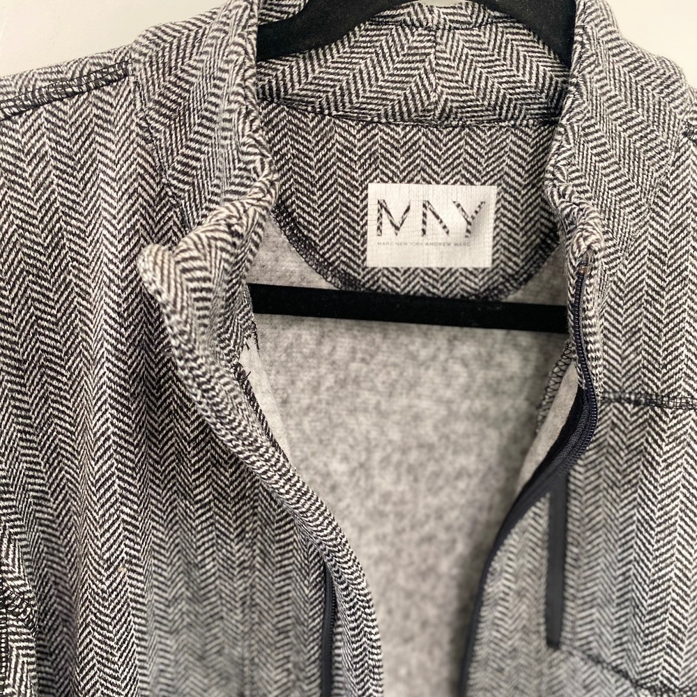 Marc New York Women’s Fleece-Lined Full Zip Jacket Size Medium